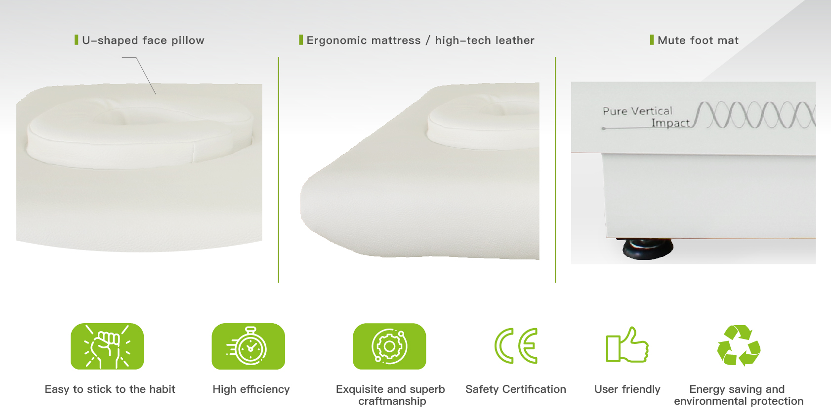 UR1000A, Physiotherapy For Elderly by vertical vibration bed TURTLE GYM